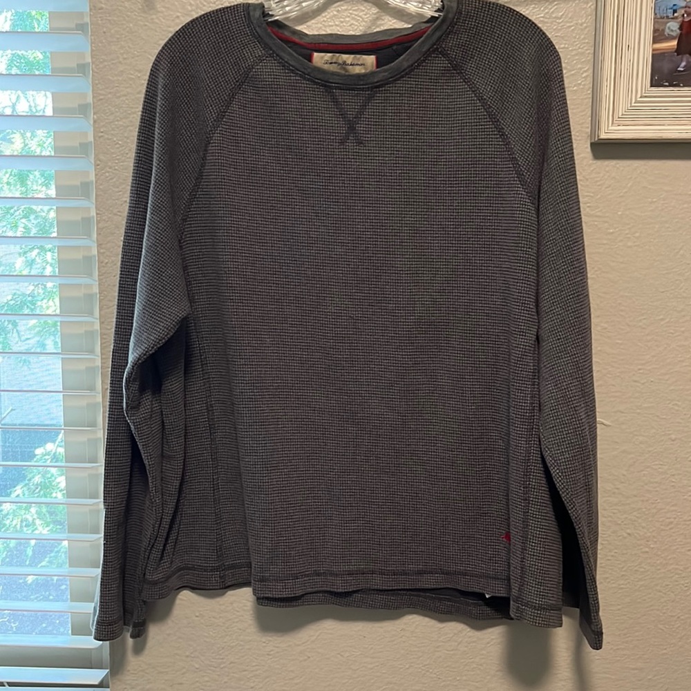 Tommy Bahama Gray Crewneck